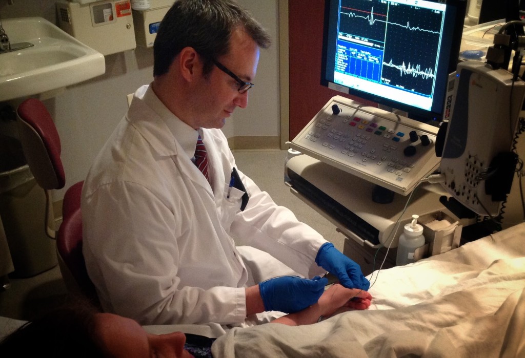 What is electromyography (EMG)? Nerve conduction studies and needle